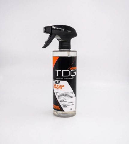 Botella de 500 ml de True Tar & Glue Remover, eliminador de alquitrán y restos de pegamento para detailing