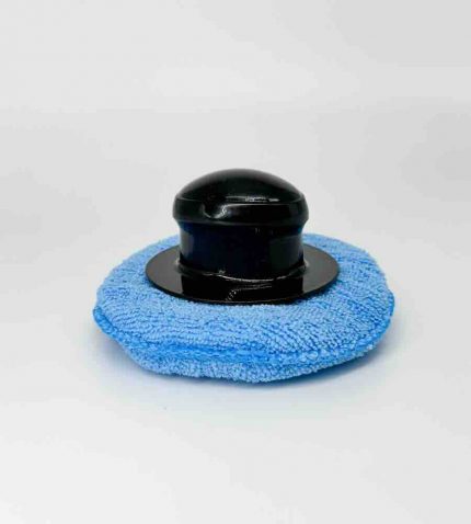 Almohadilla aplicadora de cera con mango ergonómico para coches