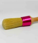 Castor brocha prensada redonda de uso profesional para limpieza automotriz detallada