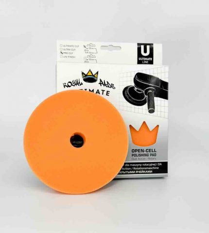 Almohadilla de pulido Royal Pads U-PRO Cut de 125 mm para uso profesional en detailing y corrección de pintura