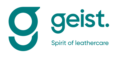 Logotipo de Geist, marca de productos profesionales para la limpieza y restauración de cuero