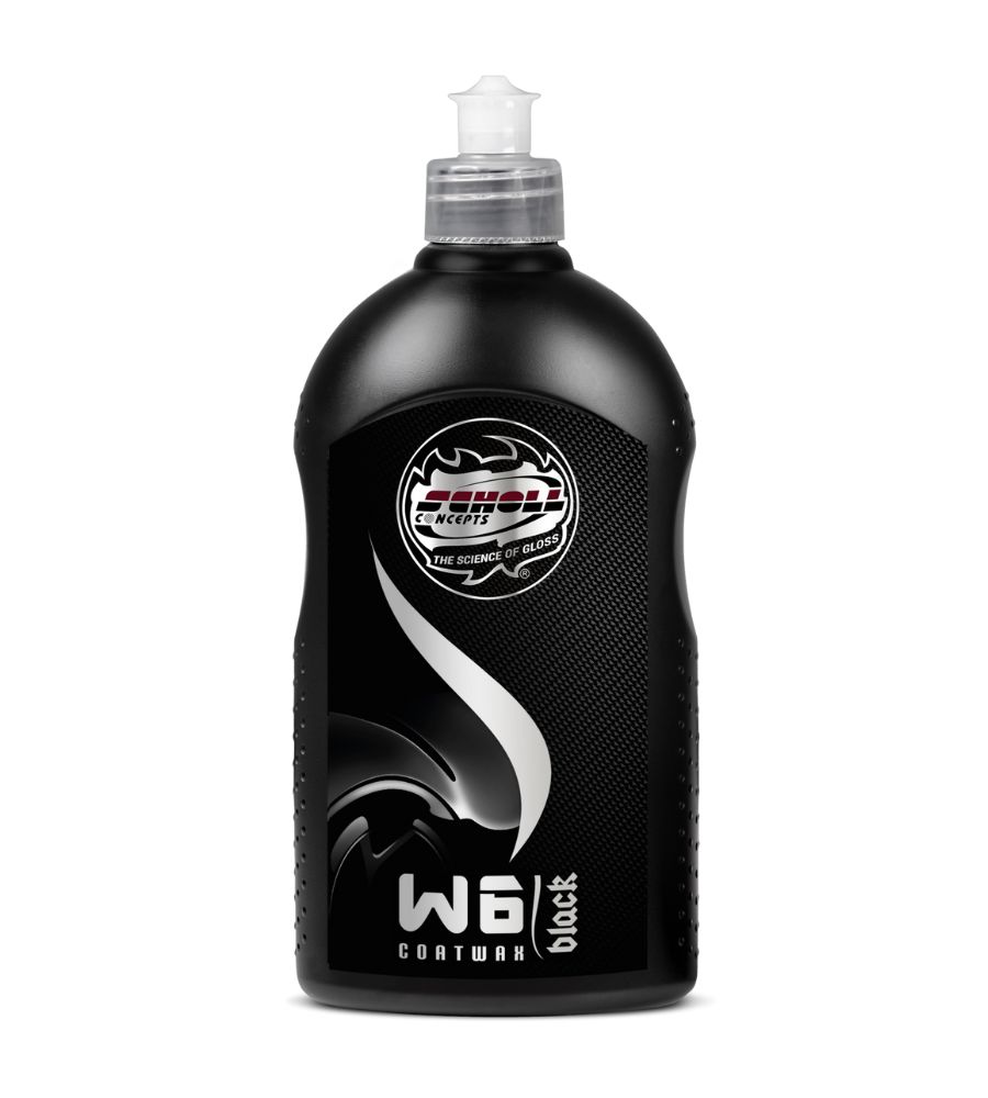 W6 Black cera Protege y da brillo a la pintura Scholl Concepts W6 Black cera - Imagen 1
