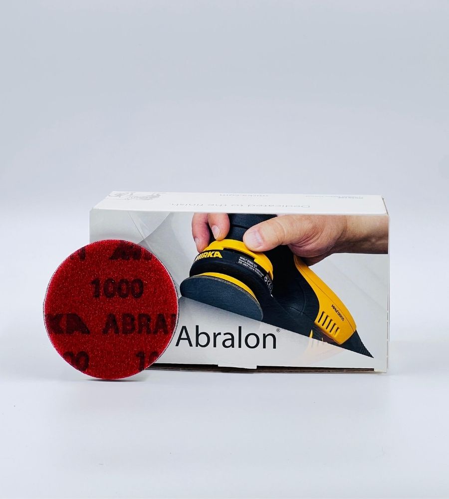 Diseño sin título (48) Mirka Abralon Ø77 mm – Discos abrasivos de acabado fino (P1000 / P2000 / P3000, 20 uds) - Imagen 1